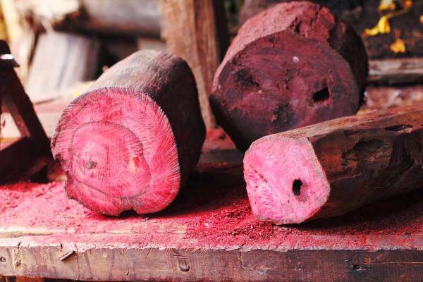Bois rouge