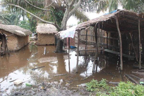 Inondation à Mbandaka. 