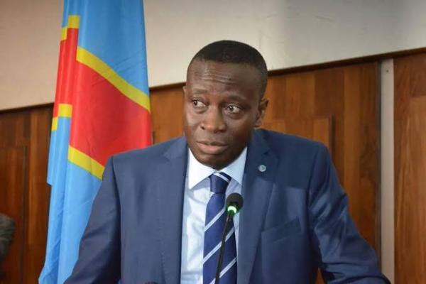 Daniel Mukoko Samba, ministre de l'Économie nationale.