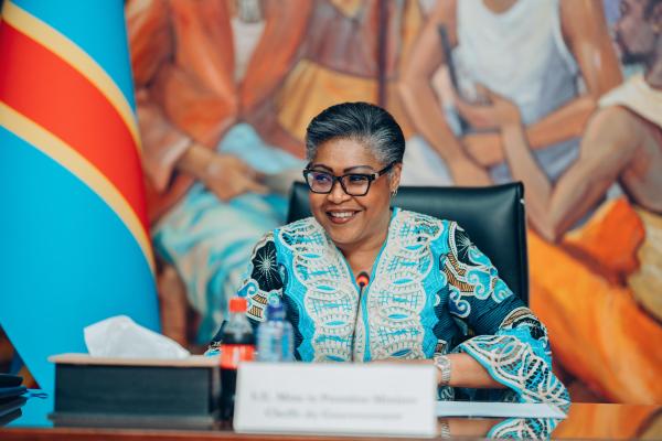 Première ministre Judith Suminwa