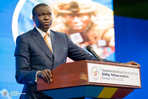 André Wameso, gouverneur de la banque centrale du Congo